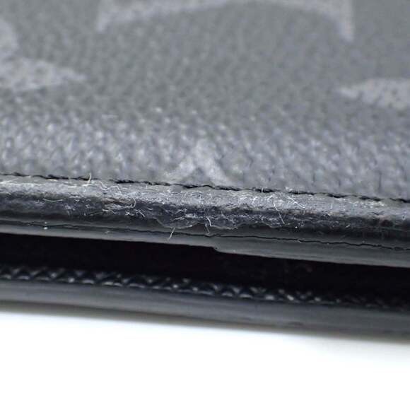 Louis Vuitton Bifold Card Case Monogram Eclipse Organizer de Poche Men's M61696